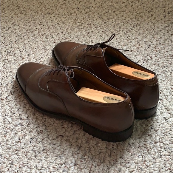 Johnston & Murphy Ltd cap toe dress shoes - Picture 2 of 8